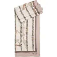 GUESS Halsduk brun / guldgul / taupe / svart