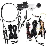 Melitt 20M Bil Universal 24Ghz Millimeter Wave BSD Blind Spot Detection System Change Assist Varningsljusremsa,C