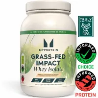 Myprotein Isolatprotein - Impact Whey Isolate - 1KG - 33servings - Vanilla Honey (Grass-Fed, Naturally Sweetened)
