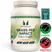Myprotein Isolatprotein - Impact Whey Isolate - 1KG - 33servings - Unflavoured (Grass-Fed)