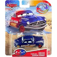 Disney Pixar Bilar 2022 Färgförändrare Fabulous Hudson Hornet 1:55-skala – Vattenaktiverad färgändring