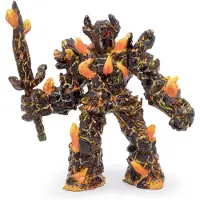 Papo Eldgolem - H: 11 cm - - One Size - Leksaksfigur