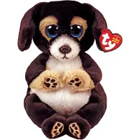 TY Beanie Bellie Ranger - Svart Hund - 6"
