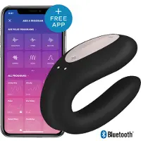Satisfyer - Double Joy, Black