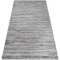 Rugsx Modern OHIO CF50A melange - strukturella två nivåer av hudna kräm / beige 120x170 cm