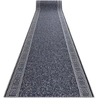 Rugsx Löpare anti-halk GREK gum grekisk, halkskydd grå 57cm 57x300 cm