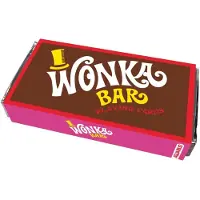 Vattumannen Willy Wonka Chocolate Bar Premium Spelkort - Willy Wonka temat kort fr dina favoritkortsspel - Officiellt licensierade Willy Wonka M