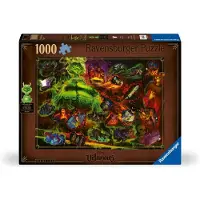 Ravensburger Disney Villainous: Horned King and Figurine1000 Piece Jigsaw Puzzle for Adults - Varje bit r unik SoftClick -teknik betyder att bitar passar per