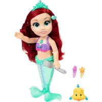 Disney Princess Ariel Doll My Singing Friend Ariel & Flounder - Ariel sjunger en del av din vrld - Sakljus tnds in och ut ur vatten!