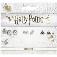 Ginza.se Harry Potter: Stud Earring Set - Platform 9 3/4 / Hedwig & Letter / Deathly Hallows