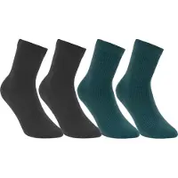 Urberg Unisex Merino Wool Ribb Sock 4-pack