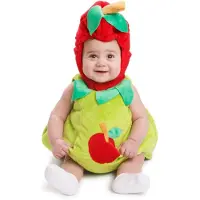 Dress Up America Söt Baby Äpple Kostym