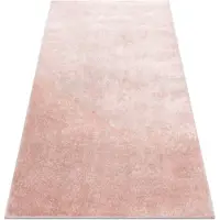 Rugsx Matta VISCO rosa 8 plysch, IMITATION AV KANINPÄLS 140x190 cm