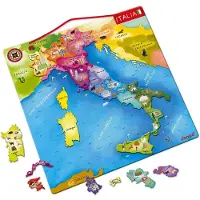 Janod Magnetic Italia Map Pedagogisk Leksak