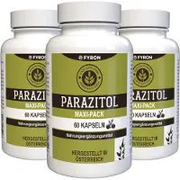 Fyron Group B.V. Parazitol - 180 kapslar (3-pack) - Schweizisk formel - 22 vitaminer & mineraler - Växtbaserat komplex