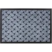 Rugsx Dörrmatta halkskydd VECTRA 0902 utomhus, light grå inomhus 40x60 cm