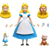 Super 7 Disney Ultimates Alice i Wonderland Alice 7-tums skala actionfigur