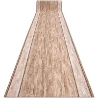 Rugsx Löpare anti-halk RAMA gum beige 67cm 67x200 cm