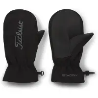 Titleist StaDry Cart Mitts Black/Charcoal