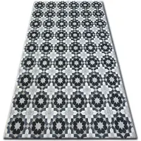 Rugsx Matta LISBOA 27206/356 Flowers Grey 80x150 cm