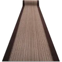 Rugsx Löpare anti-halk CARNABY brun 80cm 80x860 cm