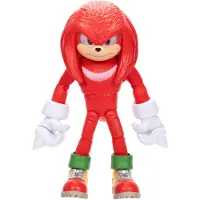 Sonic The Hedgehog Sonic 3 Movie Action Figures 5 -tums Knuckles Collector Toy Figure mycket artikulerad fr pojkar flickor - officiellt licensie