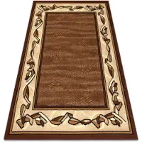 Rugsx Matta BCF Morad FILIP Klassisk - brun 60x110 cm