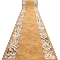 Rugsx Löpare anti-halk MURCIA gum LISBONPLATTER, Ram, halkskydd röd 67cm 67x280 cm