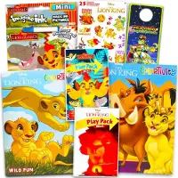 Disney Junior Lion Guard och Lion King Mlar- och aktivitetsset - Paket med mlarbokspel Imagine Ink and More | Festtillbehr Pack