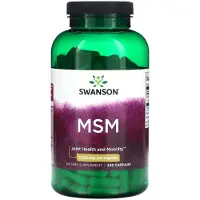 Swanson Health - MSM Methylsulfonylmethane Variationer 1000mg - 240 caps