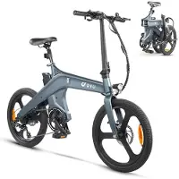 KUKIRIN Vélo Électrique DYU D3F 14 Pouces 25km/h - Moteur 250W Batterie 36V10Ah Freins à Disque - Noir svart