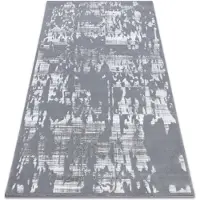 Rugsx Matta ACRYLIC USKUP Concrete 9486 grå 80x300 cm