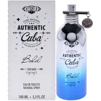 Cuba Authentic Bold by for Men - 3,3 oz EDT Spray