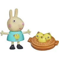 Pipsa Possu Peppas Adventures Peppas Fun Friends Frskoleleksak Rebecca Rabbit Figur 3 och uppt