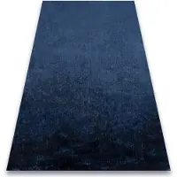 Rugsx Matta VISCO mörkblå 10 plysch, IMITATION AV KANINPÄLS 80x150 cm