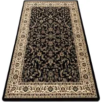 Rugsx Matta ROYAL ADR design 1745 svart 250x350 cm