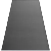 Rugsx Matta anti-halk RUMBA 1897 tuggummi enfärgad mörkgrå 60x200 cm