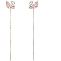 Swarovski Svan Hängande Roséguldton Örhängen 5469990 För Kvinnor rosa