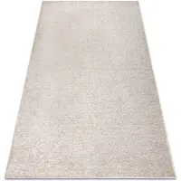 Rugsx Matta vägg till vägg SANTA FE beige 33 vanlig, platt, en färg 150x200 cm