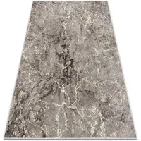 Rugsx MIRO 52003.801 tvättmatta Marble metrisk halkskydd - grå 80x150 cm