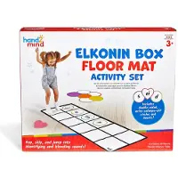Hand2mind Elkonin Box Golvmatta Aktivitetsset Fonemisk medvetenhet Phonics Spel Lsvetenskap Klassrumsmaterial Smbarn Grovmotoriska Leksaker Bar