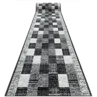 Rugsx Löpare BCF RAFIA grå 100 cm 100x670 cm