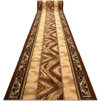 Rugsx Löpare BCF OPAL beige 140 cm 140x900 cm