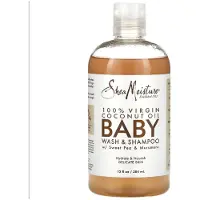 Shea Moisture SheaMoisture, Baby Wash & Shampoo, 100% Virgin Coconut Oil, 13 fl oz (384 ml)