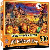 Masterpieces 500 bit gld i det mrka halloween pussel - All Hallow's Eve - 15 " x21 "
