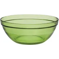 Duralex Gigogne Glas Stapelbara blandningssklar/frberedande sklar Set med 6 grna. 32 oz./6,75"