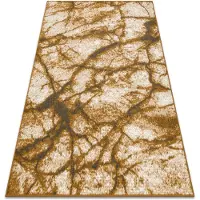 Rugsx Matta BCF Morad MARMUR marble - beige / grått guld 120x170 cm