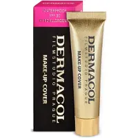 Dermacol - Mini Full Coverage Foundation 13G Liquid Makeup Matte Foundation med SPF 30 Waterproof Foundation for Flay Skin Acne & Under Eye Psar
