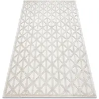Rugsx Matta SANTO SISAL 58500 Triangles, geometrisk beige 120x170 cm