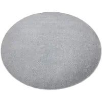 Rugsx Modern tvättmatta LATIO 71351060 cirkel silver cirkel 160 cm
